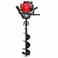 Earth Auger 1 Person w Clutch Brake - 4 Stroke Honda GX50  (BMEACL-H50CL)