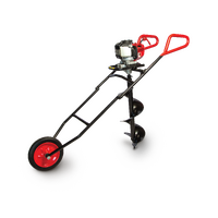 Earth Auger 1 Person Wheeled - 4 Stroke Honda Gx50 (BMEAW-H50W)