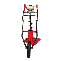 Earth Auger HD Wheeled - 4 Stroke Honda Gx50 (BMEAW-H50HD)