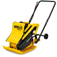 BULLMAX 6.5HP Plate Compactor - 590mm x 500mm