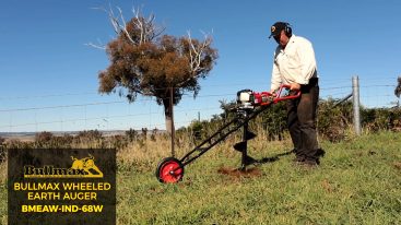 Wheeled Earth Auger